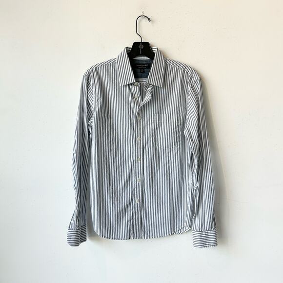 Banana Republic Other - S Banana Republic White-Blue Stripe Organic Cotton Shirt